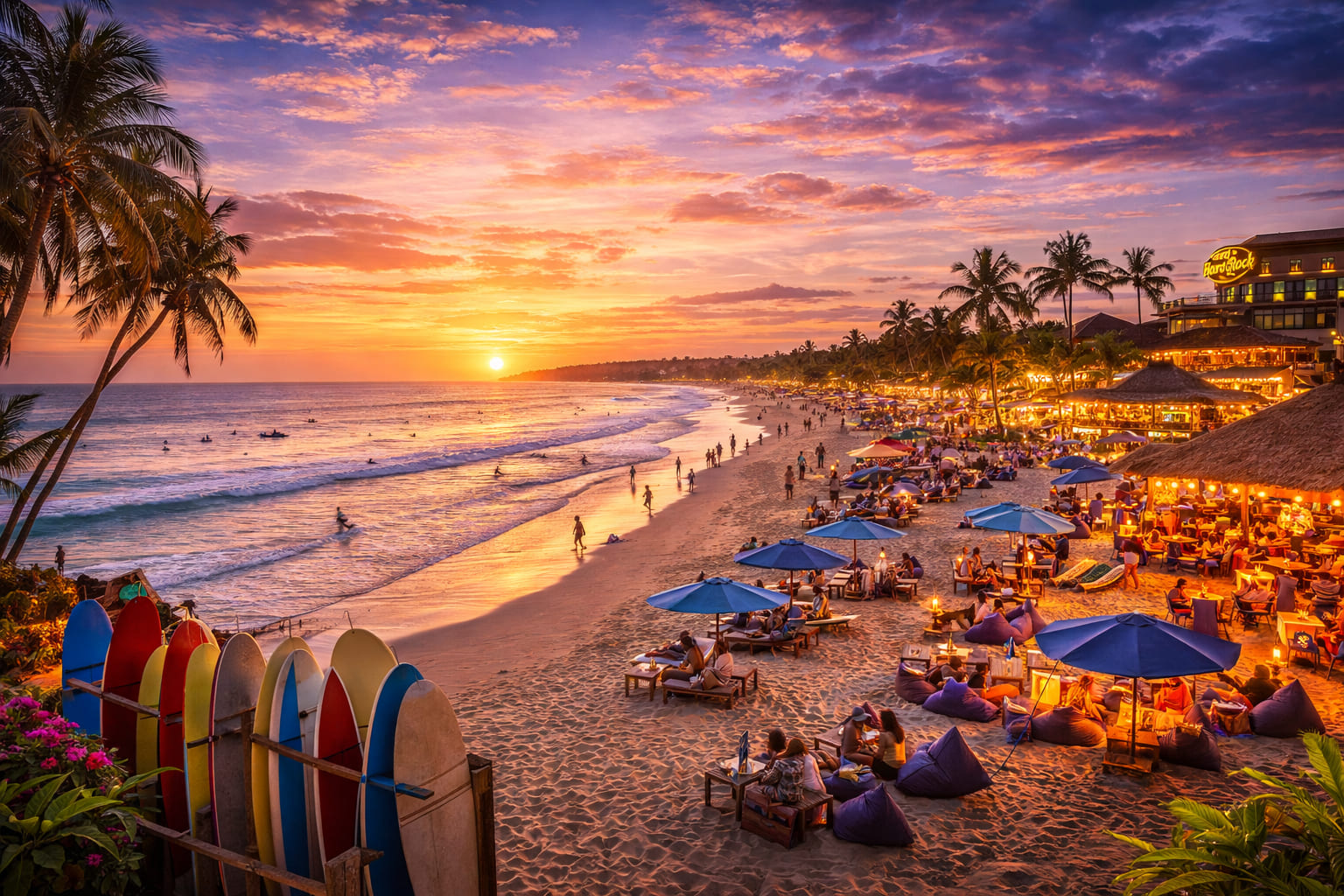 Туры в Кута — Бали, Индонезия