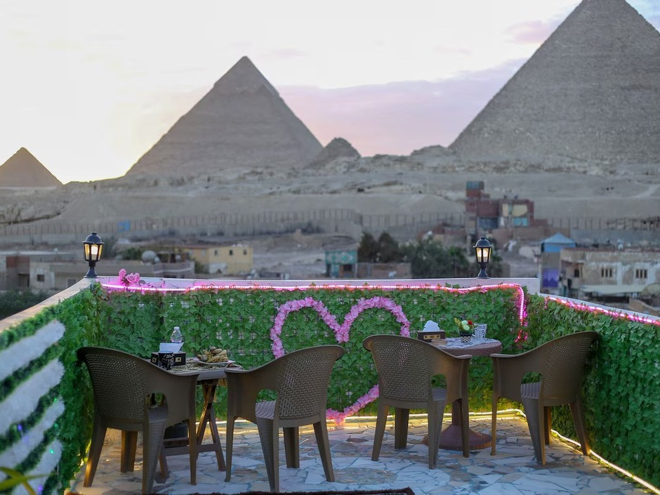 SULTAN PYRAMIDS VIEW